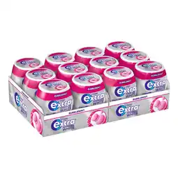 Netto Marken-Discount Wrigley's Extra White Bubblemint zuckerfrei Dose 50 Stück, 12er Pack Angebot