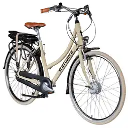 Netto Marken-Discount Tretwerk Aurora E Bike 28 Zoll Pedelec Damen Herren 155-185 cm elfenbein 50 cn Angebot
