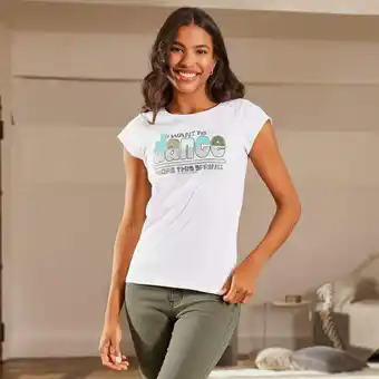 NKD Damen-T-Shirt mit Frontprint Angebot