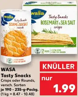 Kaufland WASA Tasty Snacks Angebot