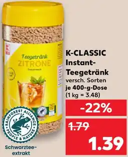 Kaufland K-CLASSIC Instant Teegetränk Angebot