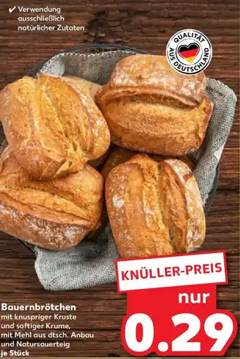 Kaufland Bauernbrötchen Angebot