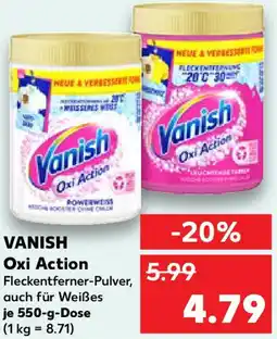Kaufland VANISH Oxi Action Angebot