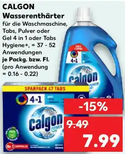 Kaufland CALGON Wasserenthärter Angebot