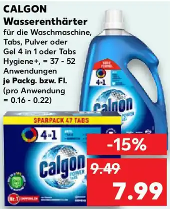 Kaufland CALGON Wasserenthärter Angebot