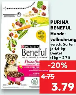 Kaufland PURINA BENEFUL Hundevollnahrung Angebot