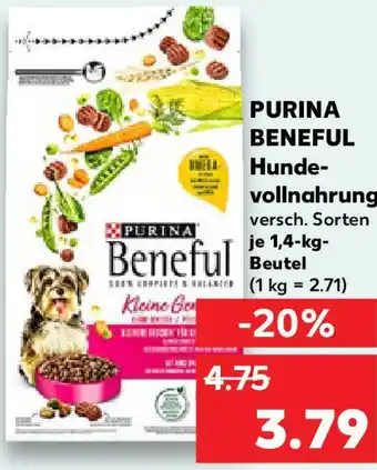 Kaufland PURINA BENEFUL Hundevollnahrung Angebot
