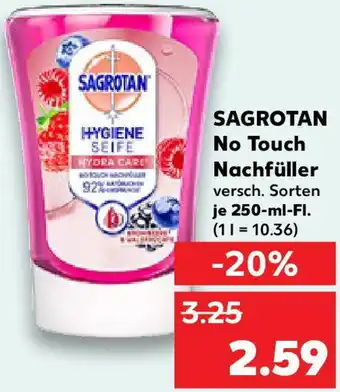 Kaufland SAGROTAN No Touch Nachfüller Angebot