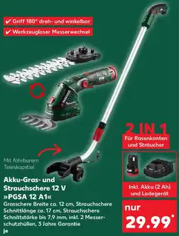 Kaufland PARKSIDE Akku-Gras- und Strauchschere 12 V Angebot