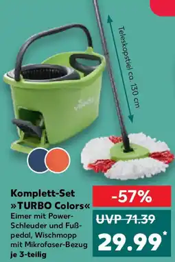 Kaufland Vileda Komplett-Set TURBO Colors Angebot