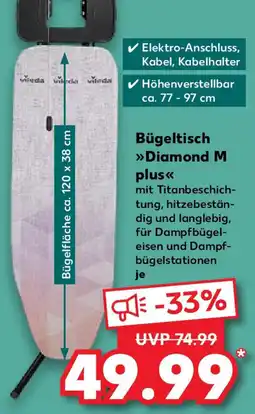 Kaufland Vileda Bügeltisch Diamond M plus Angebot