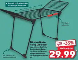 Kaufland Vileda Wäscheständer King Ultimate Angebot