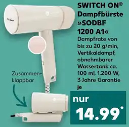 Kaufland SWITCH ON Dampfbürste SODBF 1200 A1 Angebot