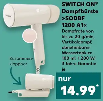 Kaufland SWITCH ON Dampfbürste SODBF 1200 A1 Angebot
