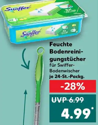 Kaufland Swiffer Feuchte Bodenreinigungstücher Angebot