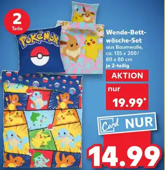 Kaufland Wende-Bettwäsche-Set Angebot