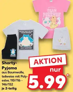 Kaufland Shorty Pyjama Angebot