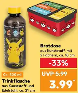 Kaufland Trinkflasche oder Brotdose Angebot