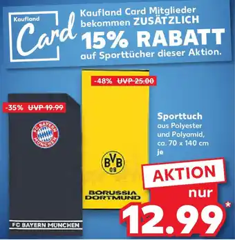 Kaufland Sporttuch Angebot