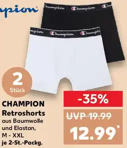 Kaufland CHAMPION Retroshorts Angebot