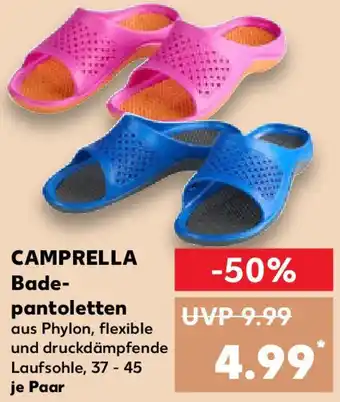 Kaufland CAMPRELLA Badepantoletten Angebot