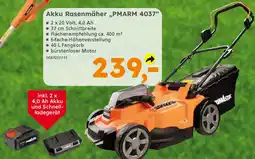 Globus Baumarkt PRIMASTER Akku Rasenmäher „PMARM 4037" Angebot