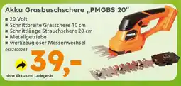Globus Baumarkt PRIMASTER Akku Grasbuschschere „PMGBS 20" Angebot