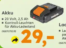 Globus Baumarkt PRIMASTER Akku Angebot