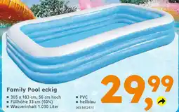 Globus Baumarkt Family Pool eckig Angebot