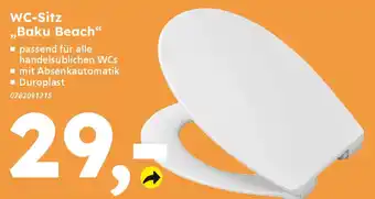 Globus Baumarkt WC-Sitz ,,Baku Beach❝ Angebot