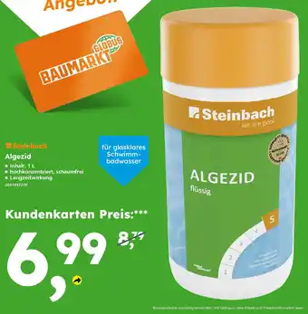 Globus Baumarkt Steinbach Algezid Angebot