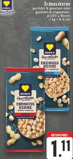 Edeka EDEKA Herzstücke Erdnusskerne Angebot