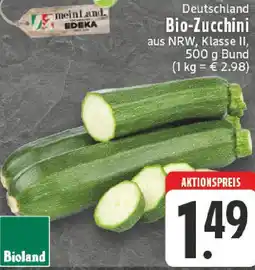 Edeka Deutschland Bio-Zucchini Angebot