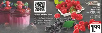 Edeka Himbeeren oder Brombeeren Angebot