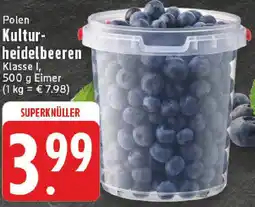 Edeka Polen Kulturheidelbeeren Angebot
