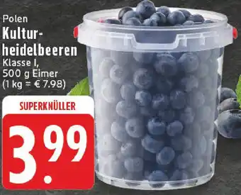 Edeka Polen Kulturheidelbeeren Angebot