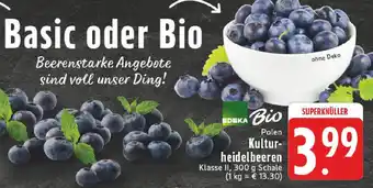 Edeka EDEKA Bio Polen Kulturheidelbeeren Angebot