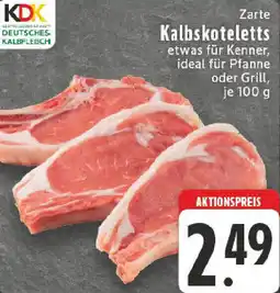Edeka Zarte Kalbskoteletts Angebot