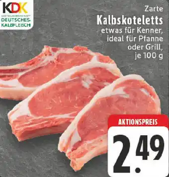 Edeka Zarte Kalbskoteletts Angebot