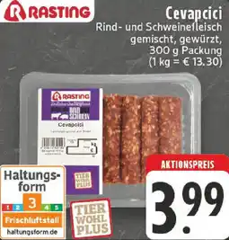Edeka RASTING Cevapcici Angebot