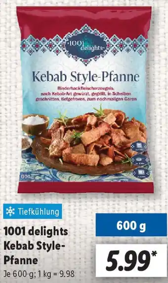 Lidl 1001 delights Kebab Style Pfanne Angebot