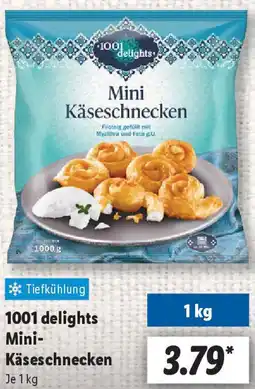 Lidl 1001 delights Mini Käseschnecken Angebot