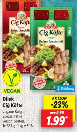 Lidl Dilek Çiğ Köfte Angebot