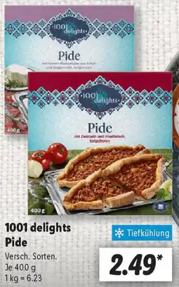 Lidl 1001 delights Pide Angebot
