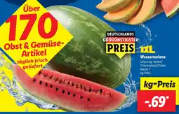Lidl Wassermelone Angebot