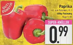 E-Center Gut & Günstig Paprika Angebot