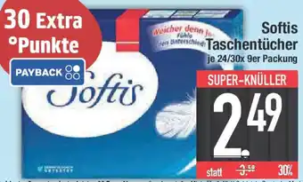 E-Center Softis Taschentücher Angebot