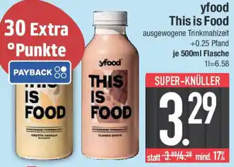 E-Center yfood This is Food Angebot