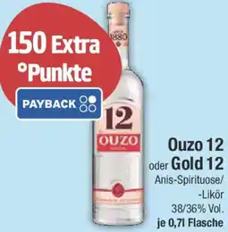 E-Center Ouzo 12 oder Gold 12 Angebot