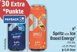 E-Center X2 Spritz oder Ice Boost Energy Angebot
